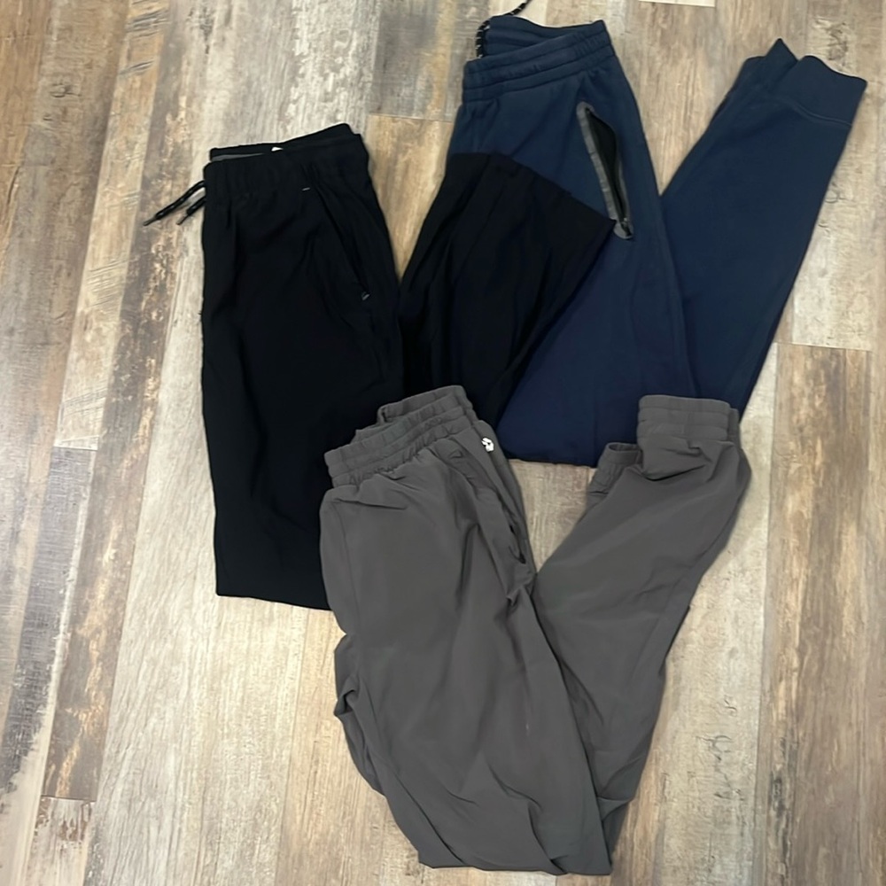 Lot of three pairs of boys joggers size 16